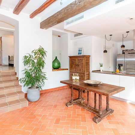 La Terraza - Grosszuegiges Appartment In Katalanischer Masia Sant Iscle De Vallalta ภายนอก รูปภาพ