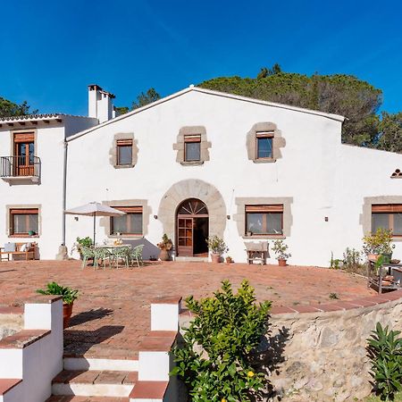 La Terraza - Grosszuegiges Appartment In Katalanischer Masia Sant Iscle De Vallalta ภายนอก รูปภาพ