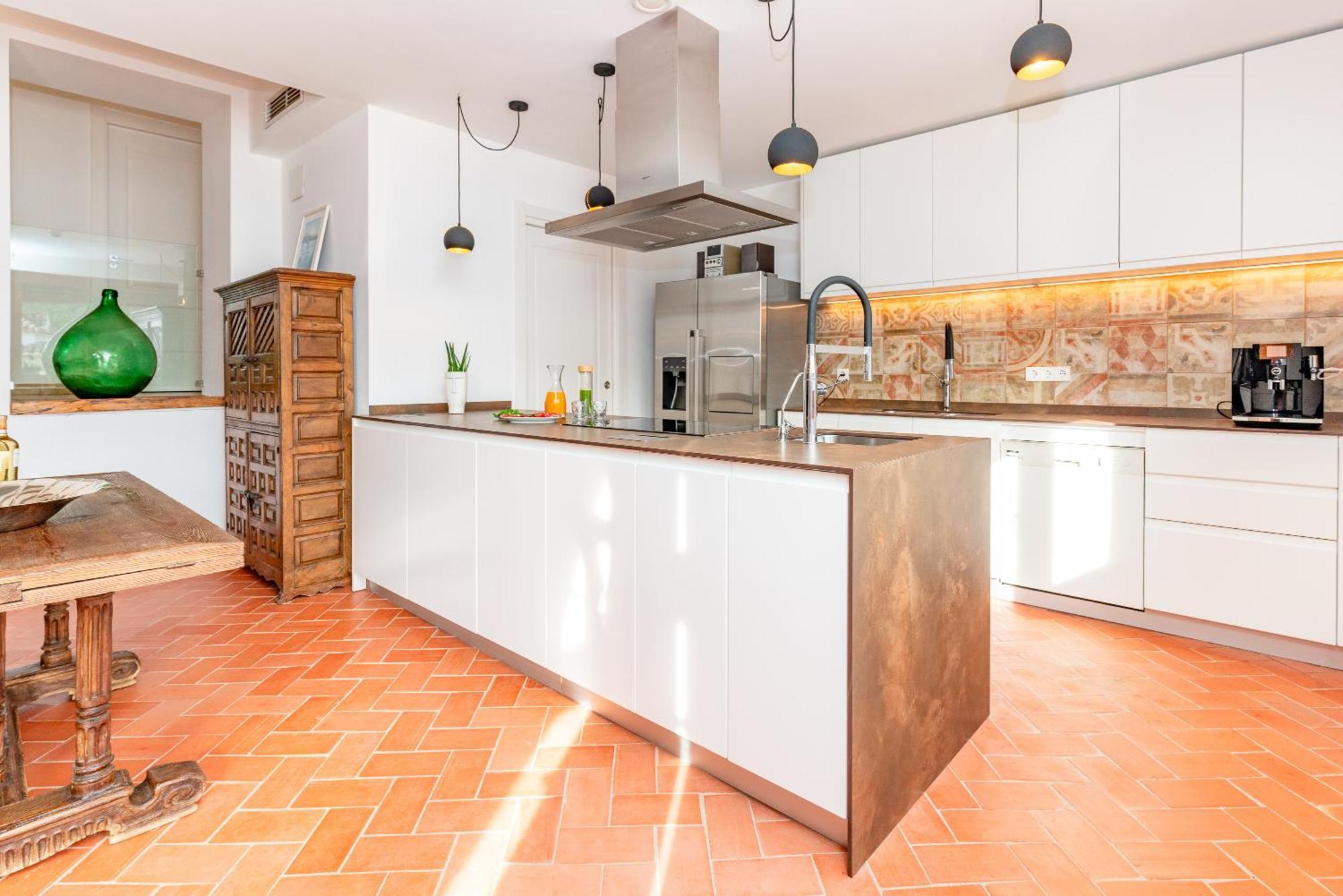 La Terraza - Grosszuegiges Appartment In Katalanischer Masia Sant Iscle De Vallalta ภายนอก รูปภาพ